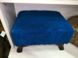 Vintage Foot Stool with Storage