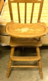Vintage Wood High chair