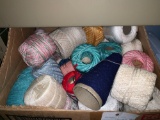 Lot of Knitting Thread- Tons of Different Colors