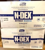 5 Boxes N-Dex Nitrile Gloves