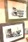 Two D.Russell Vintage Seattle Art Numbered 20
