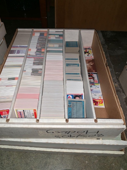2 Large Boxes of Sports cards