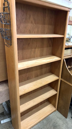 Wood Bookcase 71" x 31"