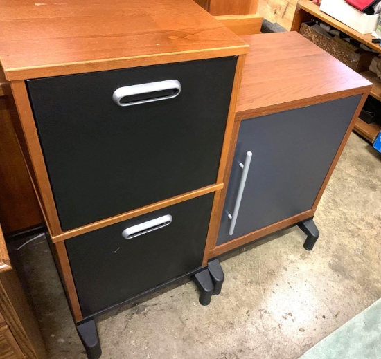 2 Pieces of Office Furniture- 1 is For Files