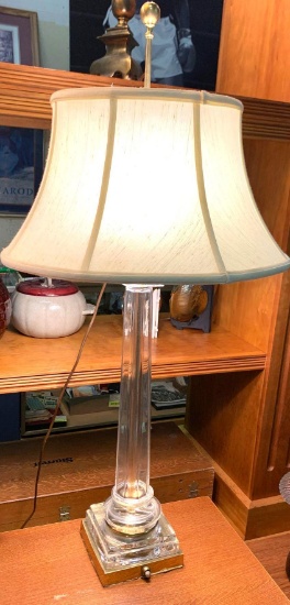 Glass Table Lamp