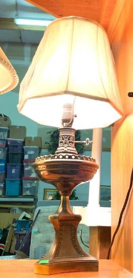 Vintage Brass Lamp