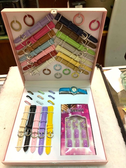 New Fash Watch with 19 Extra Bands and Face Covers
