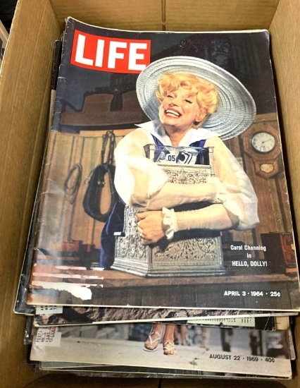 Life Magazines and Look Magazines 1960's- 1980's