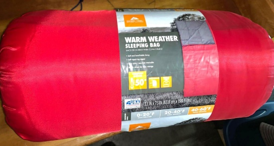 New Ozark Warm Weather Sleeping Bag