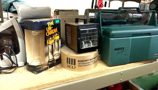 Cooler, Thermos, Heater, Iron etc