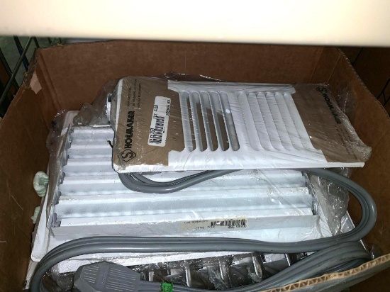 15 New Heat Vent Registers White and Dryer Cord