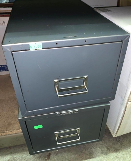 2 Metal Boxes
