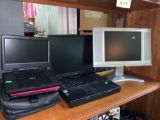 View Sonic Monitor, Laptop, RCA Portable DVD Player