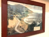 Framed Oregon Coast Highway 23