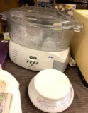 Oster- Steamer/ Rice Cooker and Food Scale