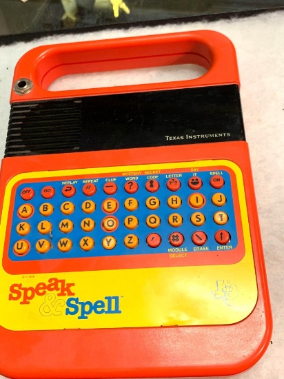 Vintage Rare Teachers Edition Speak and Spell Texas Instrument