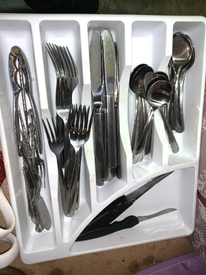 Silverware and Utensil Holder