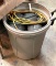 Rubbermaid Trash can with Lid, Yard Lights, extension cord etc