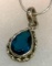 4ct Sterling Silver Apatite 1 1/5