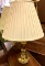 Brass Table Lamp 2' Tall