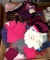 Large Lot of Mostly New Gloves, A Hat Vast Variety of Colors Mostly New