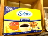 1000 Individual Splenda Packets 2.2 lbs