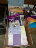 Crafters Lot- Scrapbooks, Pic Frames, Stencils etc
