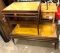Vintage Leather Inlay Coffee table And End Table