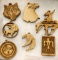 7 Wood Carvings for Necklace or ? 1