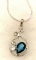 5ct Sterling silver Apatite 1 2/3