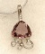6ct Sterling Silver Pink Amethyst 1 1/3