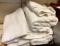 Lot of Assorted White Towels