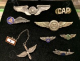 8 Sterling Military Pins