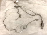 2 Sterling Silver Necklaces