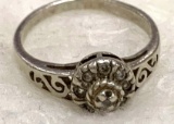 Sterling Silver Ring Size 8