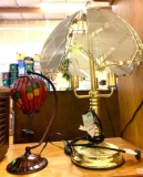 Two Table Lamps- 1 is a Hot Air Balloon Lamp