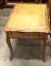 Leather Top End Table 29