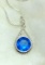 4ct Sterling Silver Blue Topaz 1 1/5