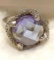 Sterling Silver Amethyst ring Size 7