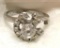 Sterling Silver CZ Ring Size 5