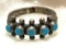 Sterling Silver Turquoise Ring Size 6