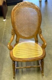Cane Bottom Rocking Chair