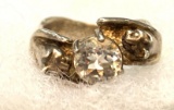 Sterling Silver Cz Ring Size 7