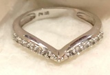 Sterling Silver Ring Size 9