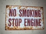 Metal No Smoking Sign 16