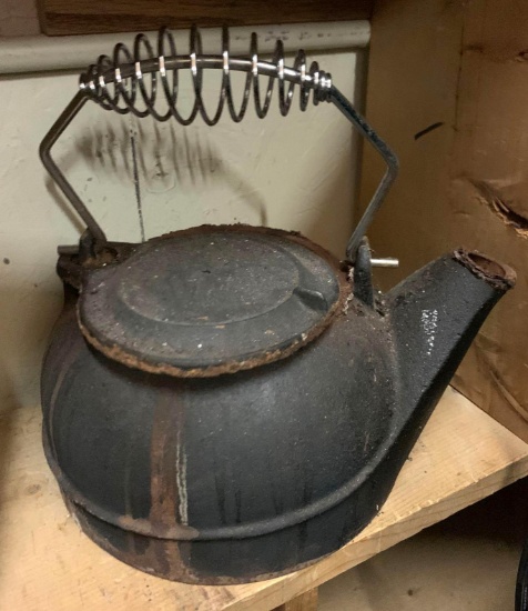 Cast Iron Tea Kettle