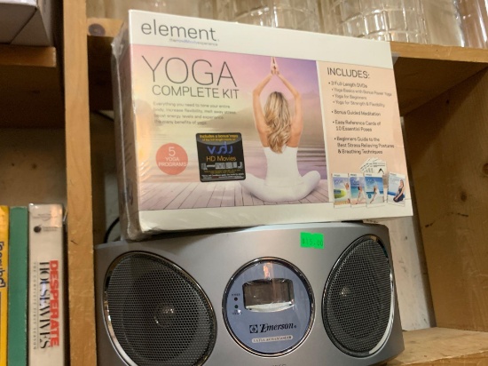 Emerson Stereo and New Yoga Kit