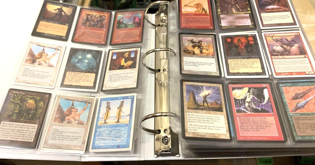 Vintage magic the gathering card binders munimoro.gob.pe