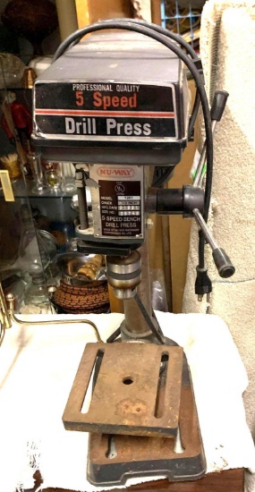Nu-way 5 Speed Drill Press