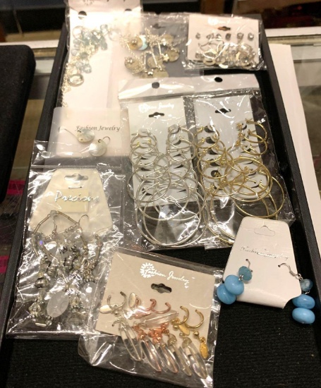 Lot of New Fashion Jewelry and earrings